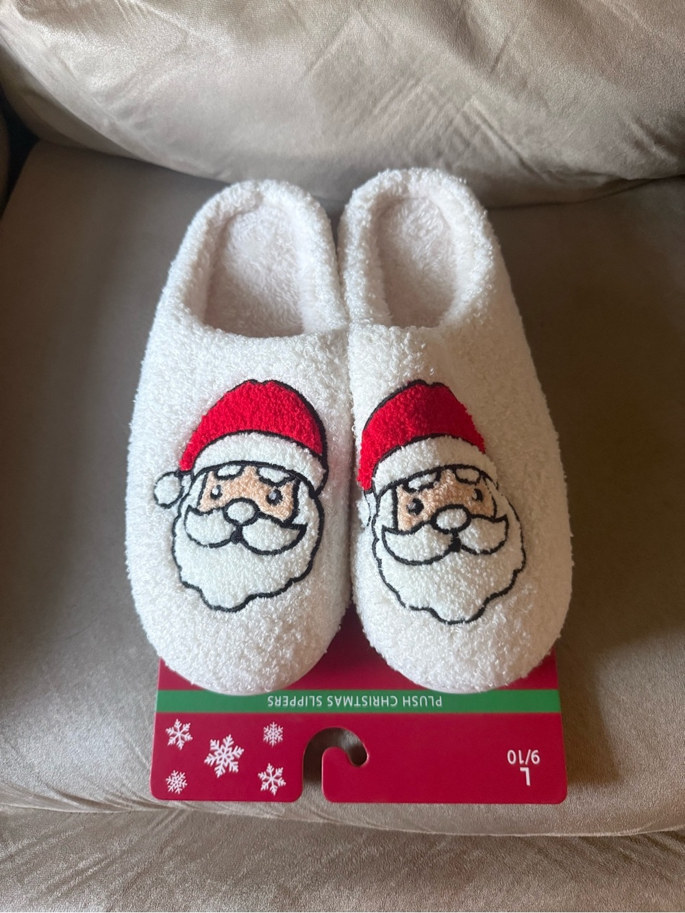 Brand new Santa slippers
